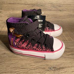 Converse x Frozen 2 Anna Hi Top Toddler Shoes